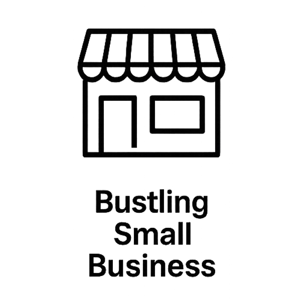 icon representing Bustling Small Businesses